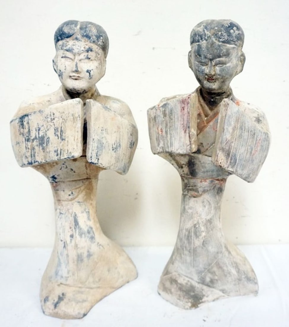 CHINESE TERRACOTTA FIGURES (1 of 5)