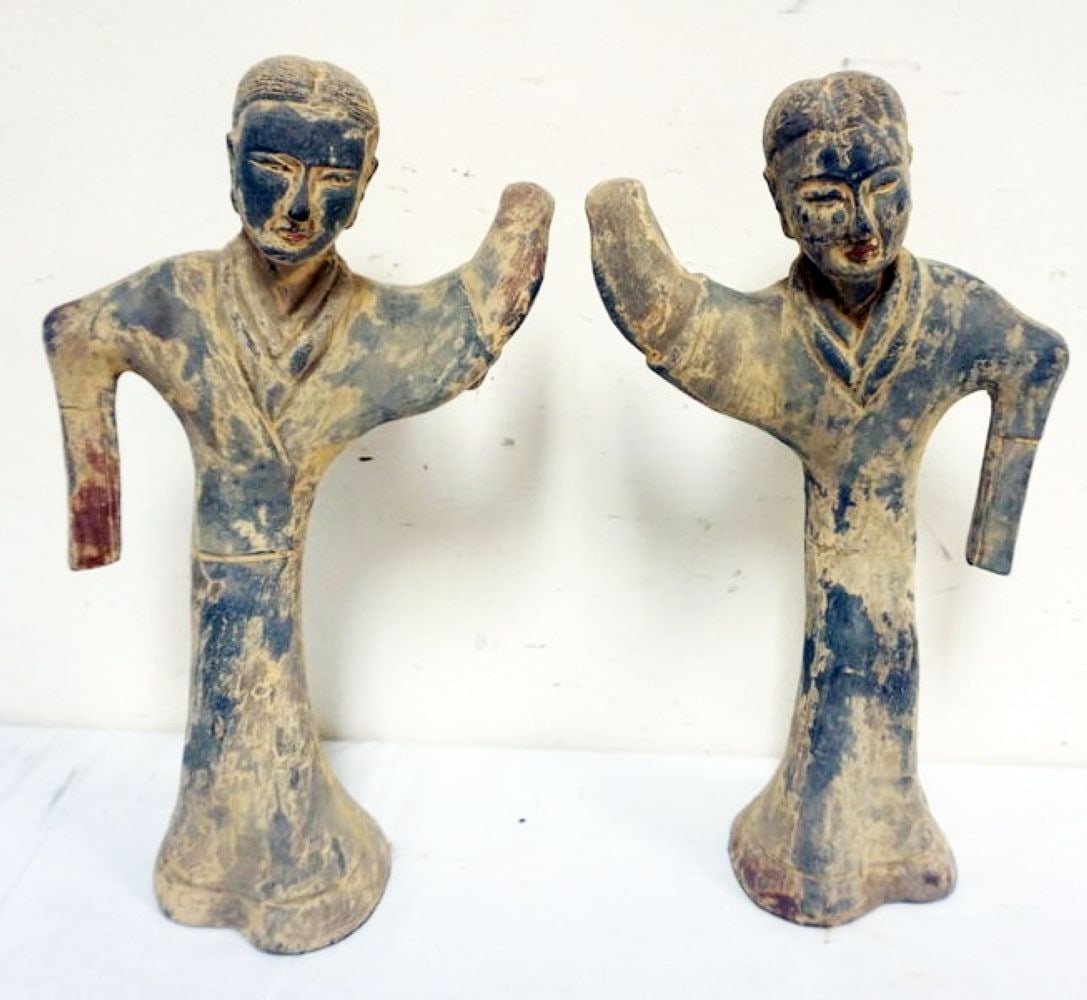 CHINESE TERRACOTTA FIGURES (1 of 6)