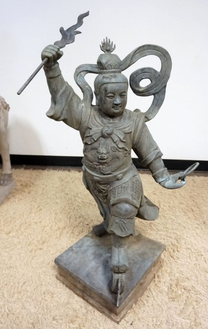 BRONZE GARDEN STATUE (1 of 7)