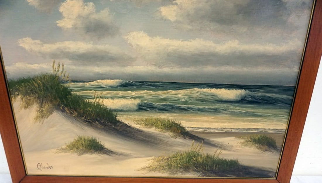 M. CHARLES OIL PAINTING (1 of 4)