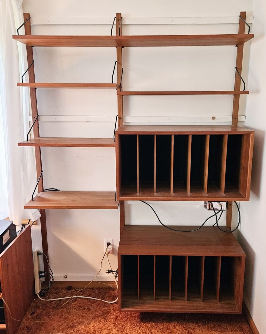 MID CENTURY MODERN DANISH WALL UNIT (1 of 2)