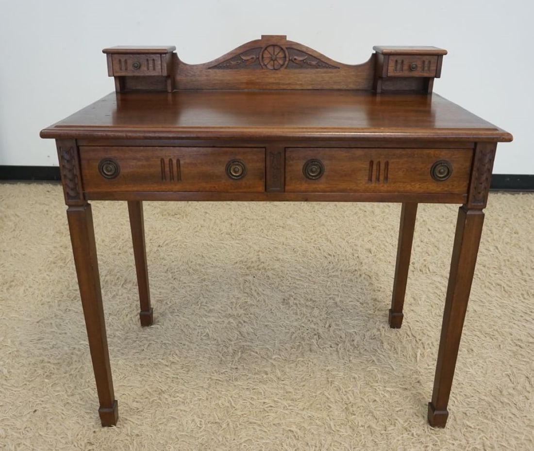 CARVED LADIES WRITING TABLE (1 of 3)