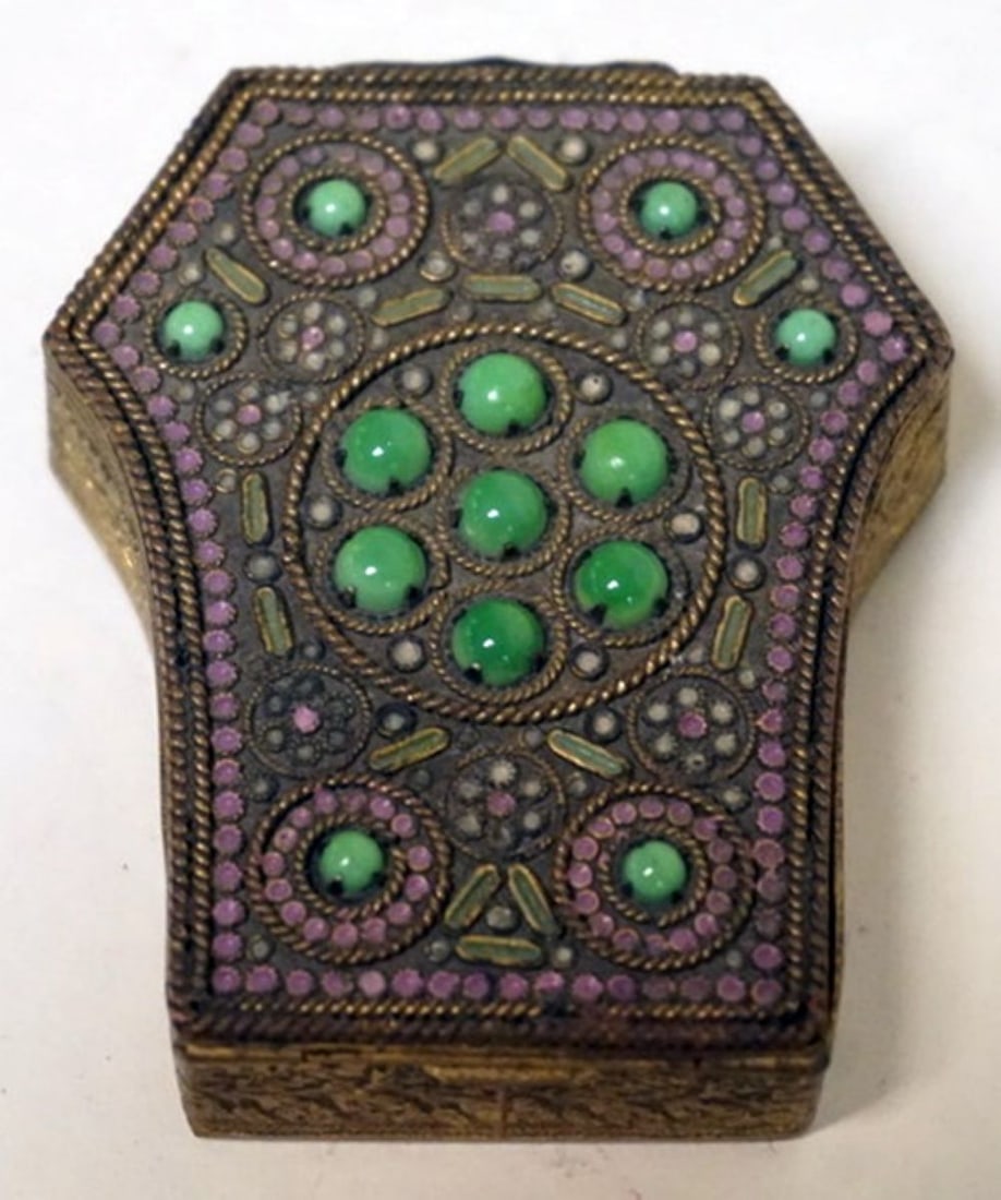 ANTIQUE FRENCH DRESSER BOX (1 of 6)