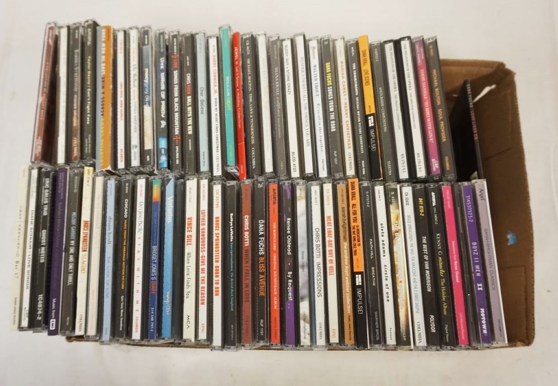 GROUP OF ASSORTED MUSIC CD'S (1 of 3)