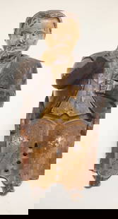 ANTIQUE MECHANICAL TAMMANY BANK: ANTIQUE MECHANICAL TAMMANY BANK, APPROXIMATELY 6 IN HIGH