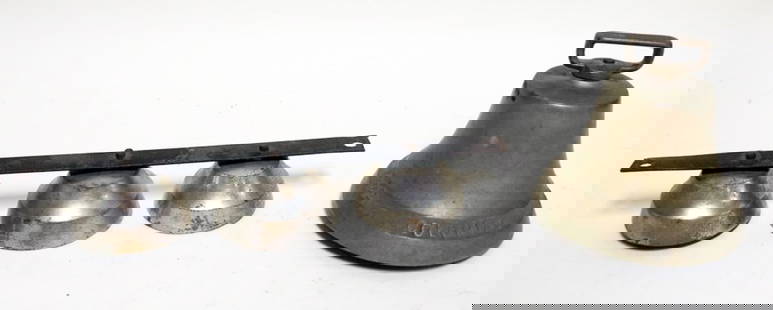 COUNTRY STORE 3 BELL DOOR ENTRY, ETC: COUNTRY STORE 3 BELL DOOR ENTRY ALLERT & *COLONIAL* BRASS BELL