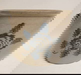 BLUE DECORATED CROCK