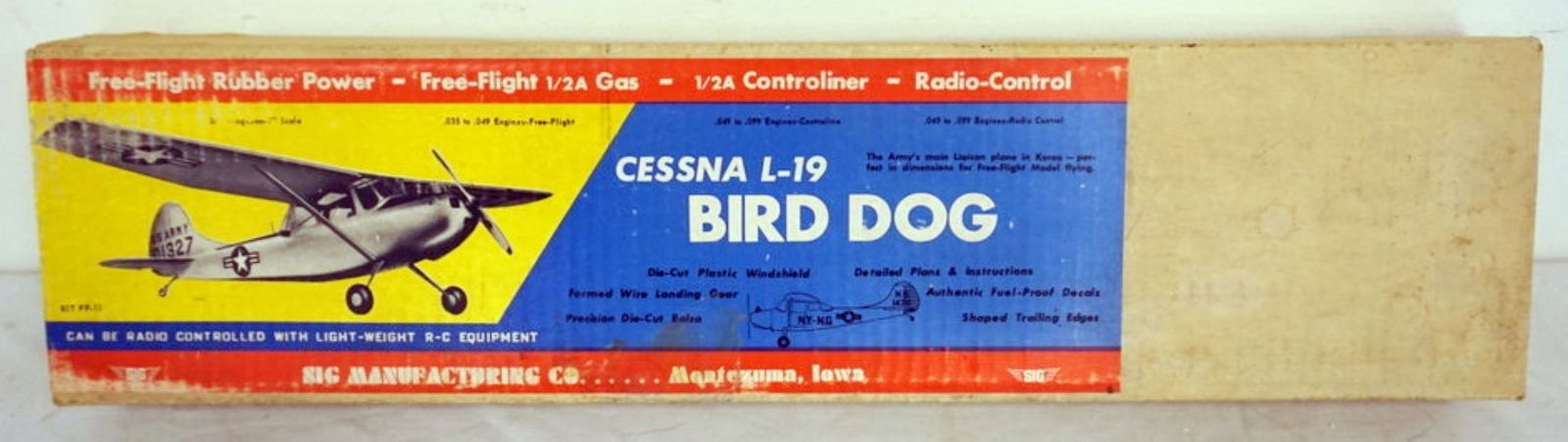 AIRPLANE MODEL KIT BIRD DOG (1 of 6)