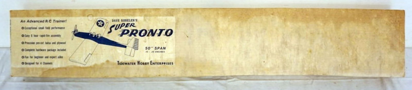 AIRPLANE MODEL KIT SUPER PRONTO (1 of 7)