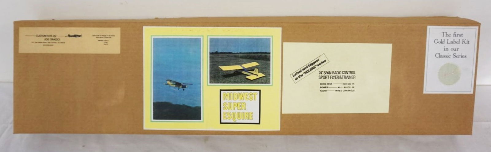 VINTAGE WOOD MODEL AIRPLANE KIT (1 of 6)