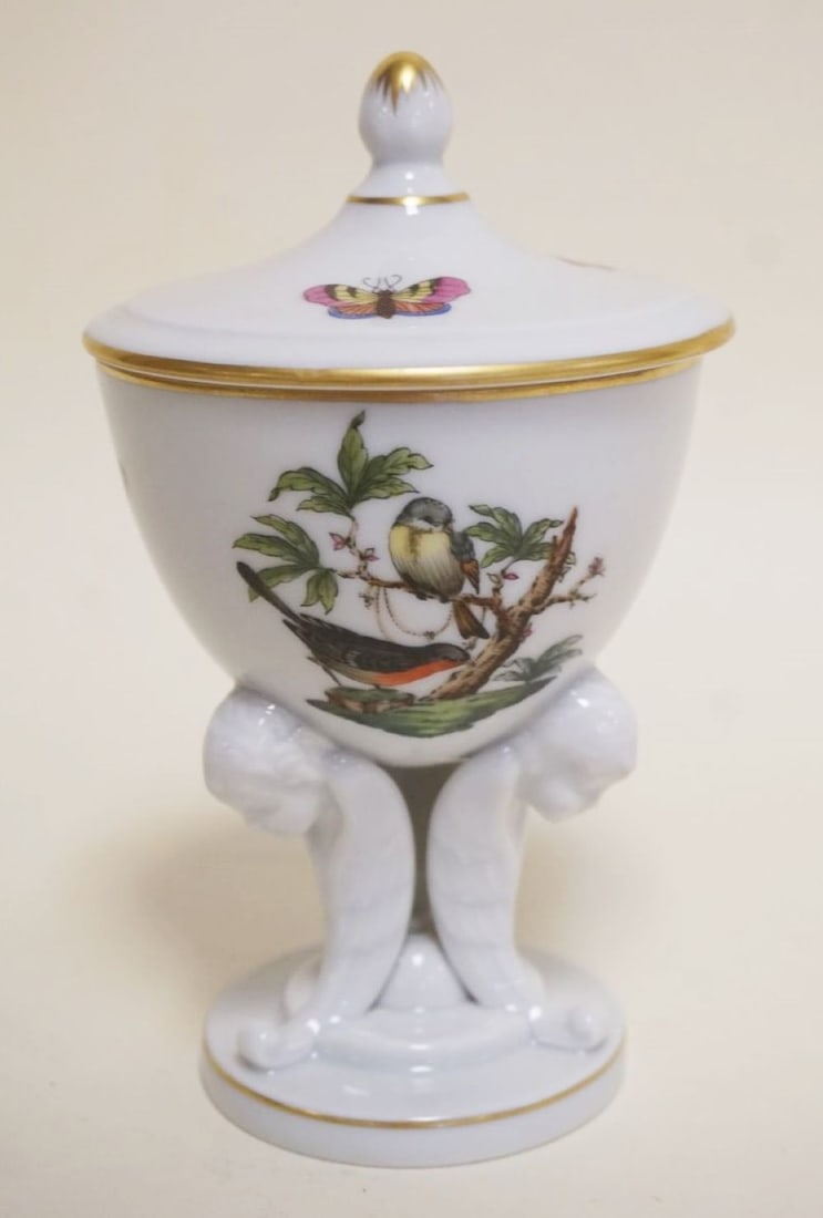 HEREND HAND PAINTED PORCELAIN (1 of 6)