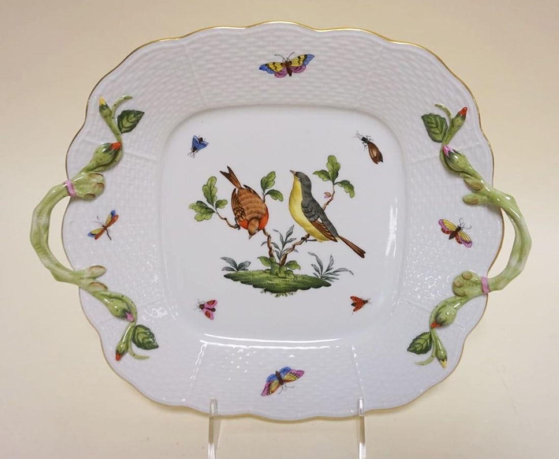 HEREND HAND PAINTED PORCELAIN (1 of 6)