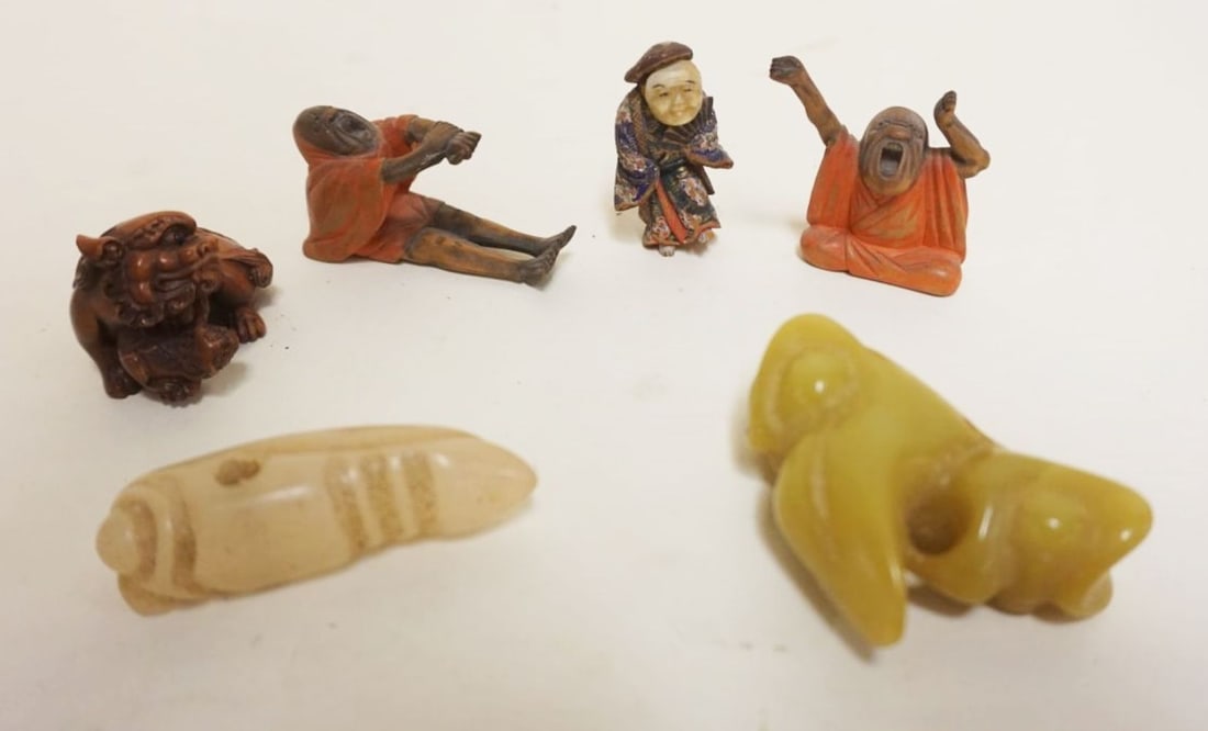 GROUP OF ASSORTED MINIATURE ASIAN ITEMS (1 of 8)