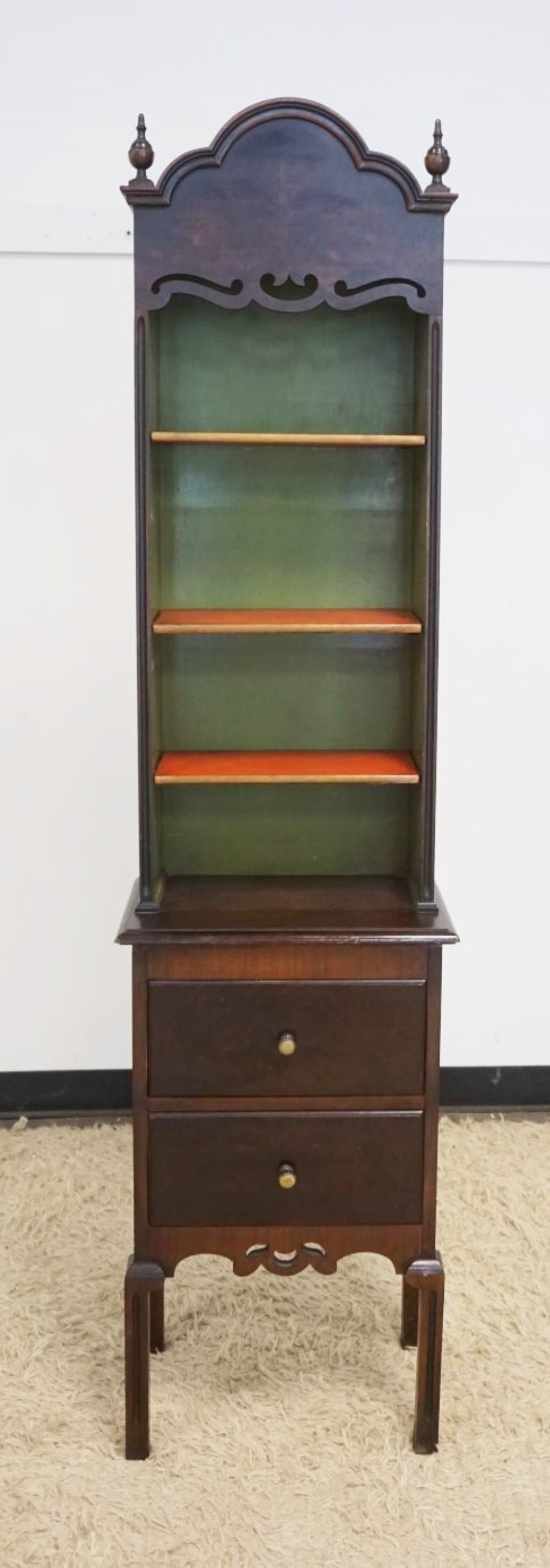 FLINT FURNITURE MAHOGANY BOOKCASE (1 of 2)