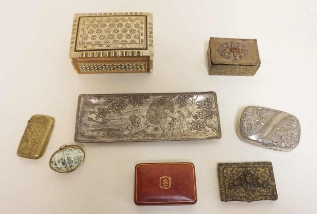 ASSORTED DRESSER BOXES, TRAY, ETC. (1 of 4)