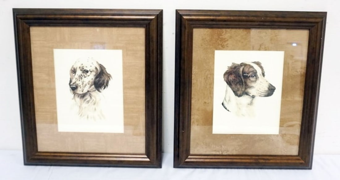FRAMED AND MATTED DOG PRINTS (1 of 3)