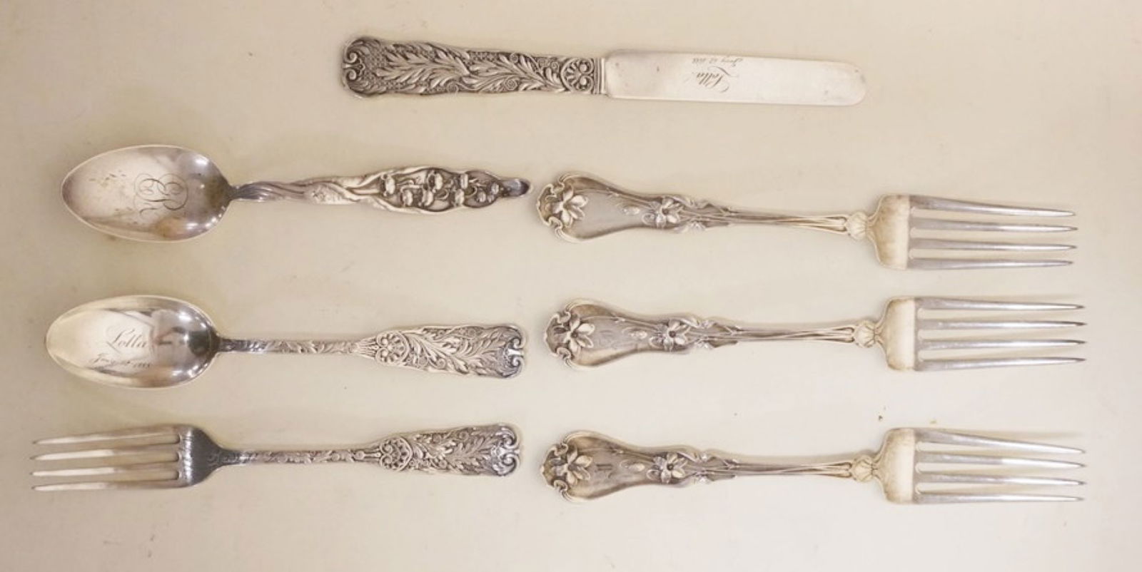 STERLING SILVER FLATWARE (1 of 4)