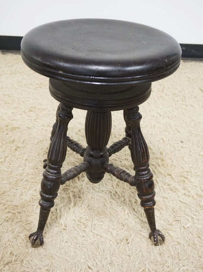 VICTORIAN PIANO STOOL (1 of 4)