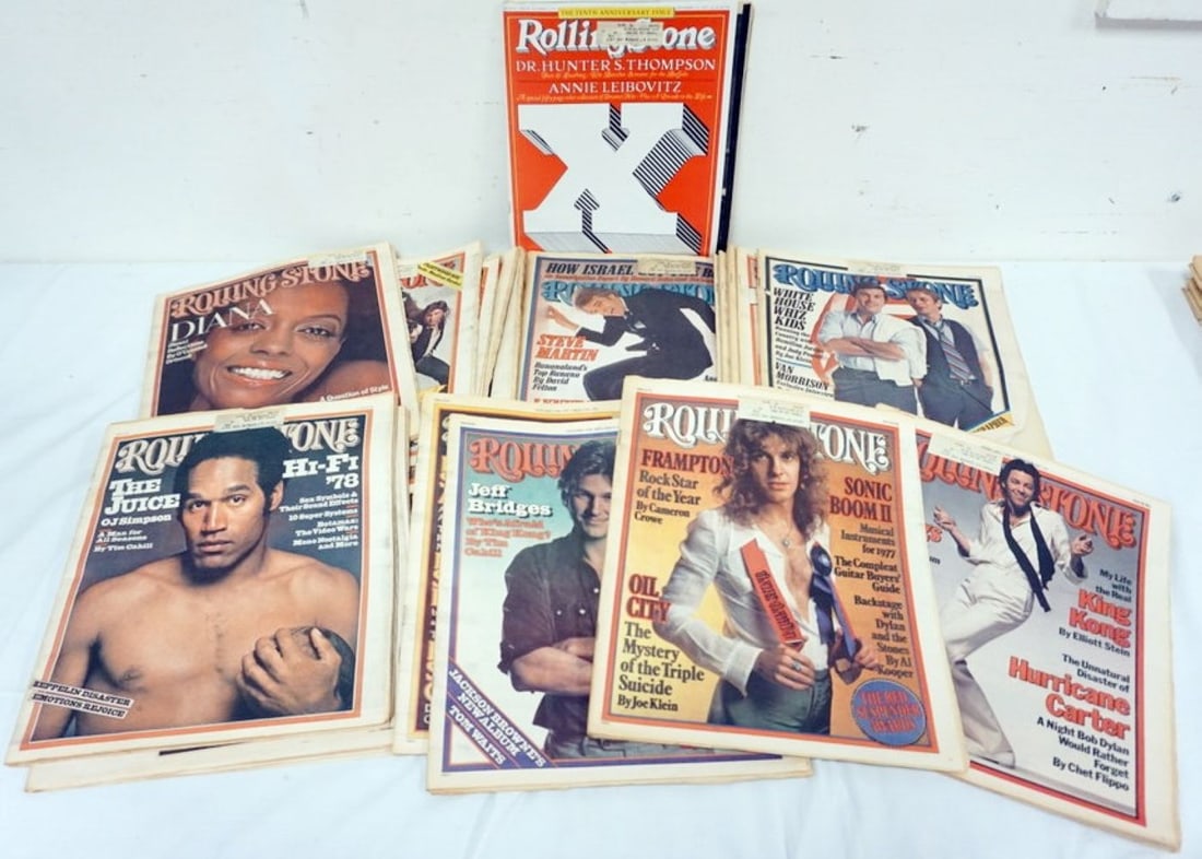 ROLLING STONE MAGAZINES (1 of 5)
