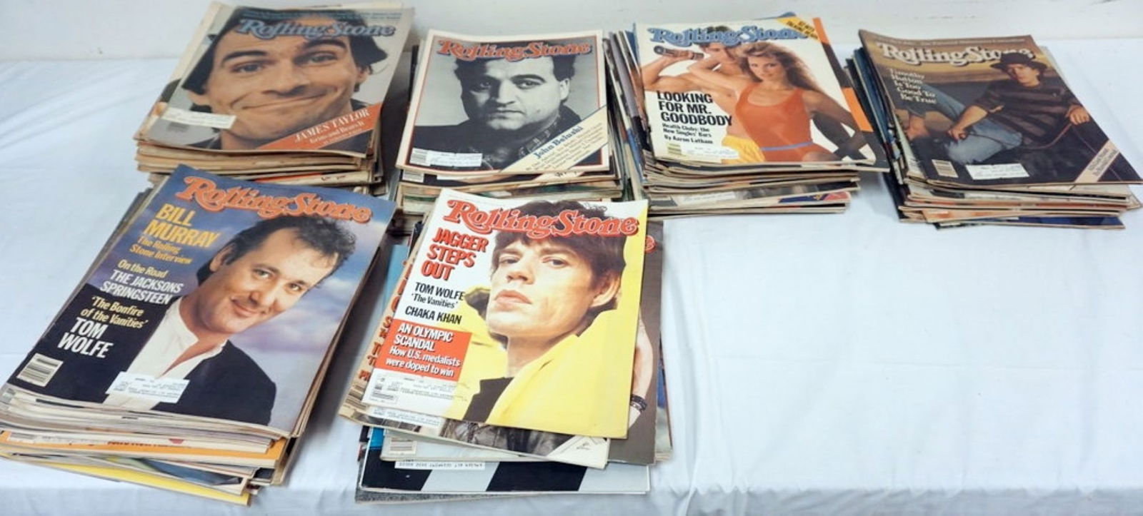 ROLLING STONE MAGAZINES: ROLLING STONE MAGAZINES 103 ISSUES 1980'S