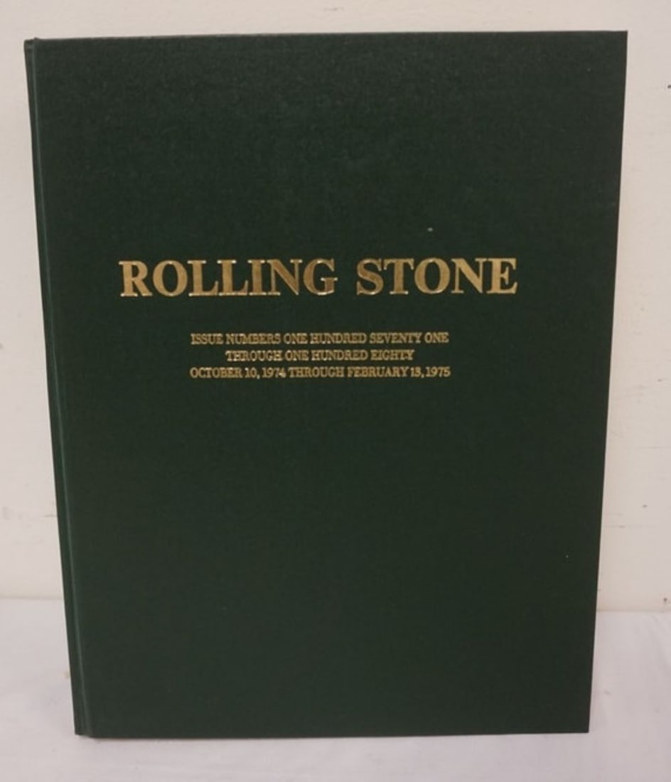 BOUND ROLLING STONE MAGAZINES (1 of 3)