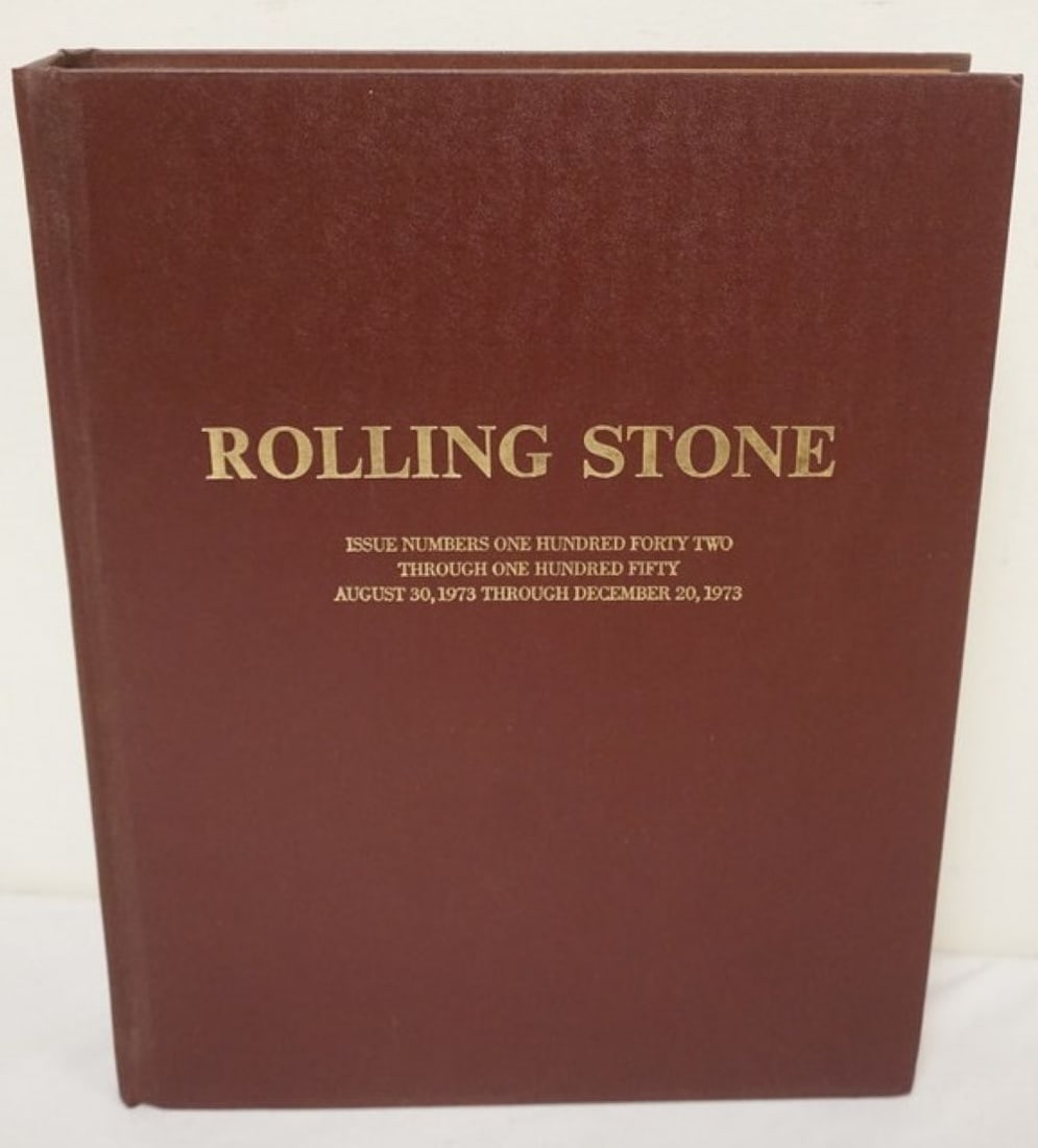 BOUND ROLLING STONE MAGAZINES (1 of 3)