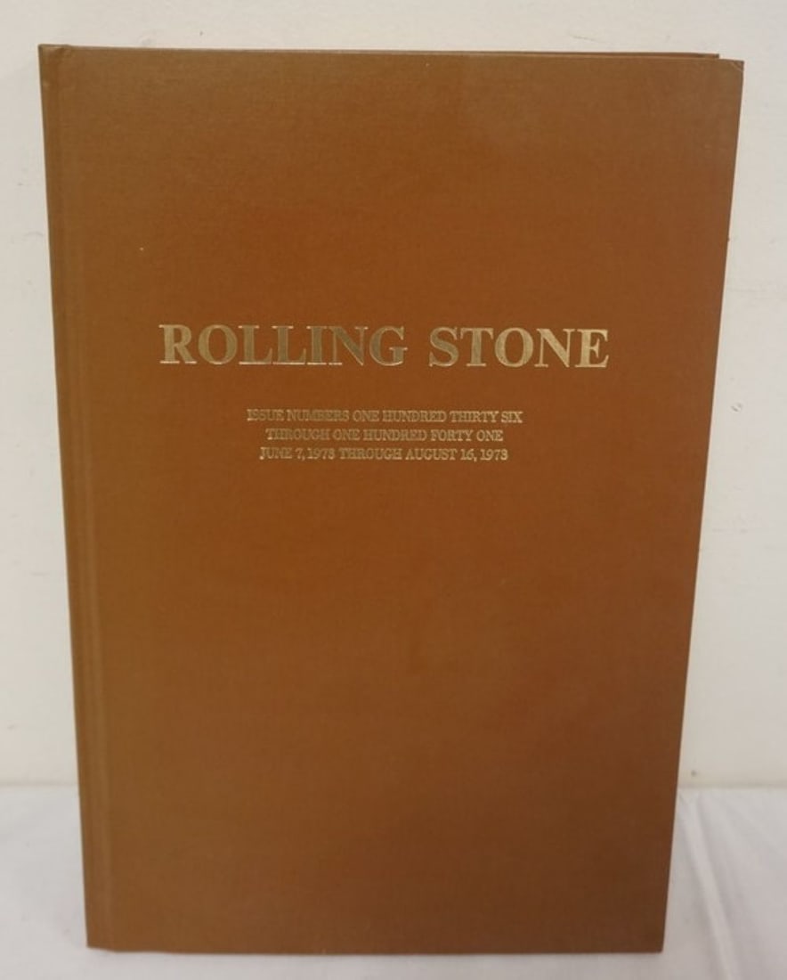 BOUND ROLLING STONE MAGAZINES (1 of 2)