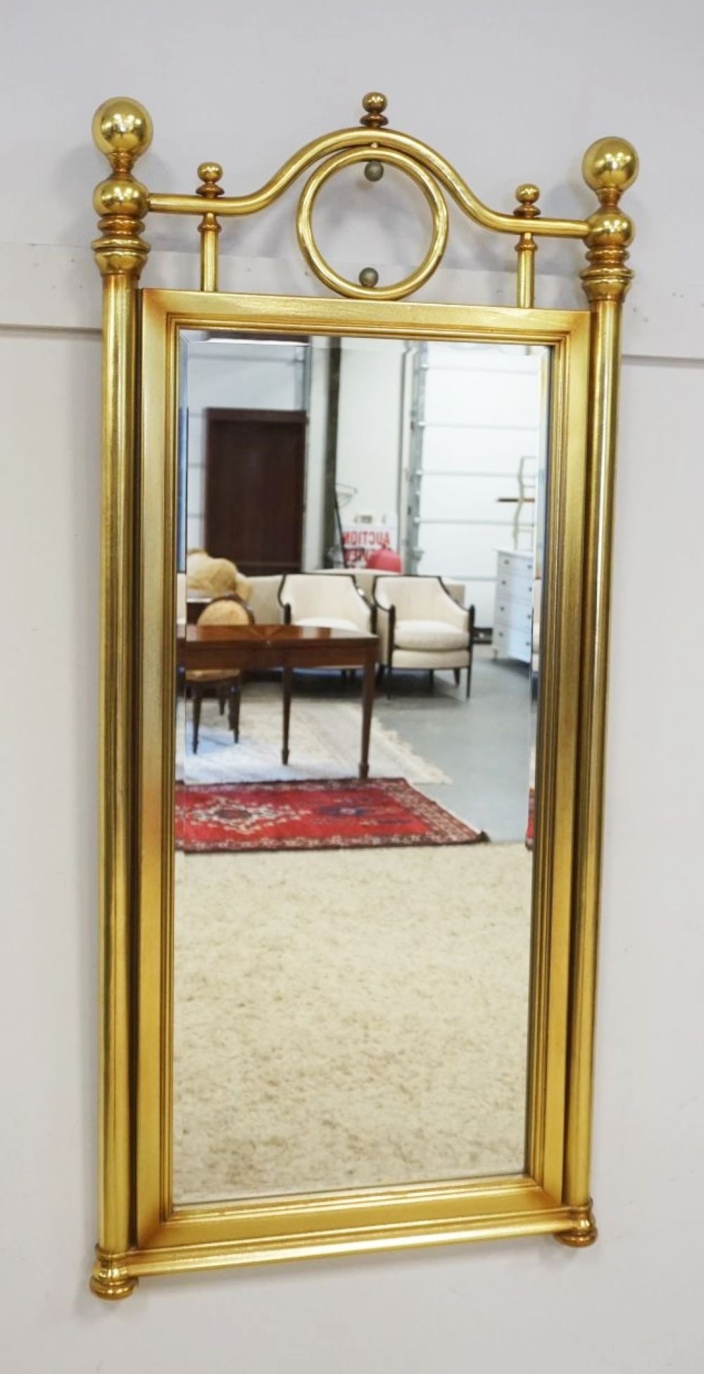DREXEL HERITAGE BEVELLED EDGE MIRROR (1 of 4)