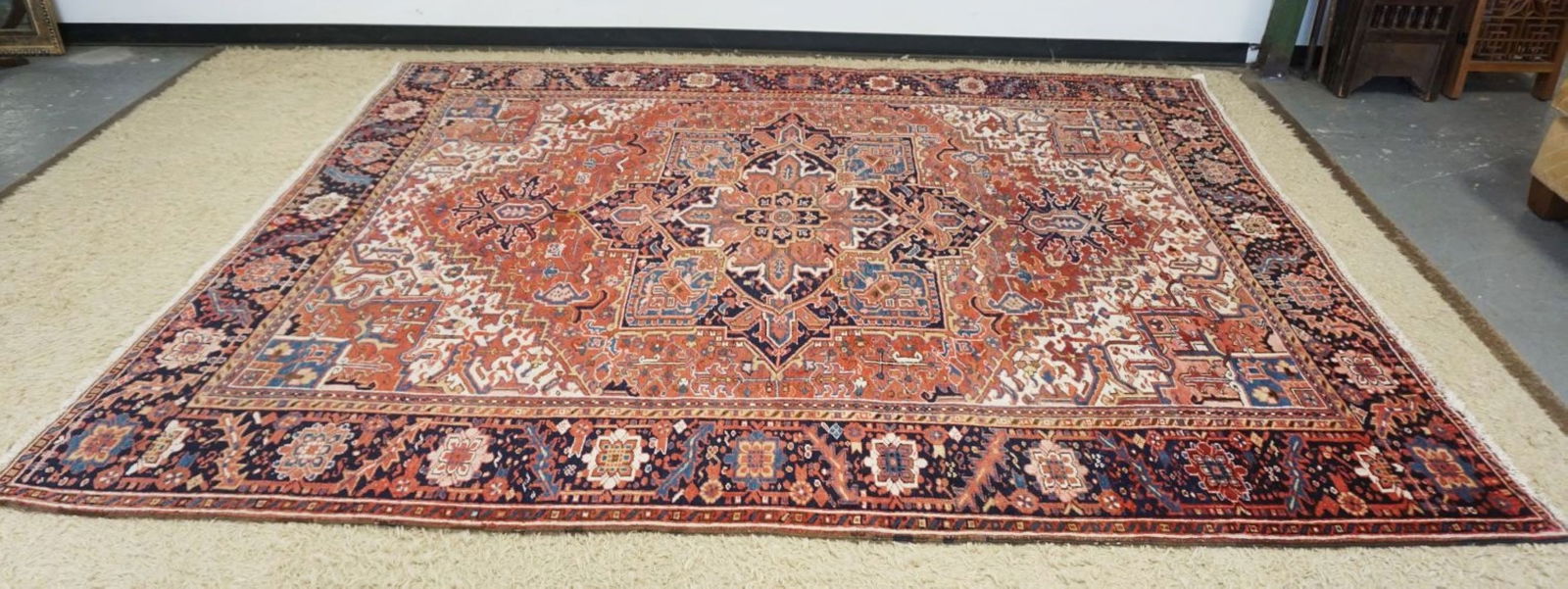 ROOM SIZE PERSIAN WOOL RUG (1 of 6)