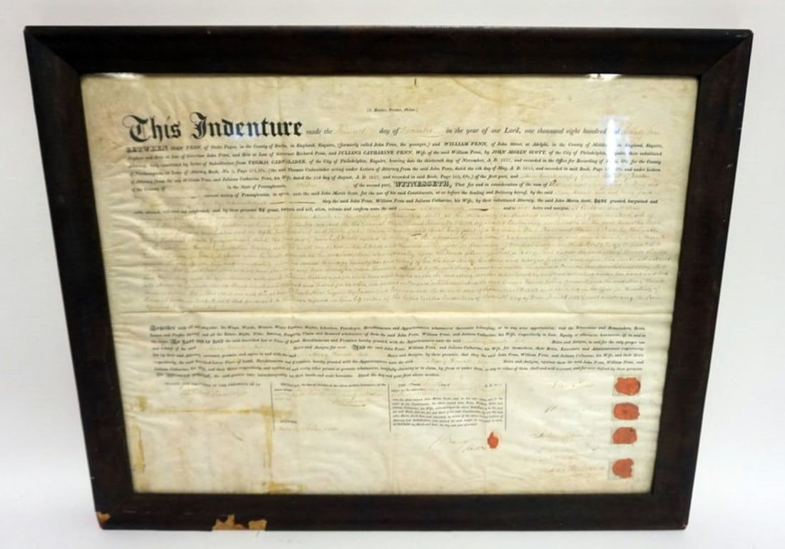 1824/25 SIGNED INDENTURE (1 of 8)