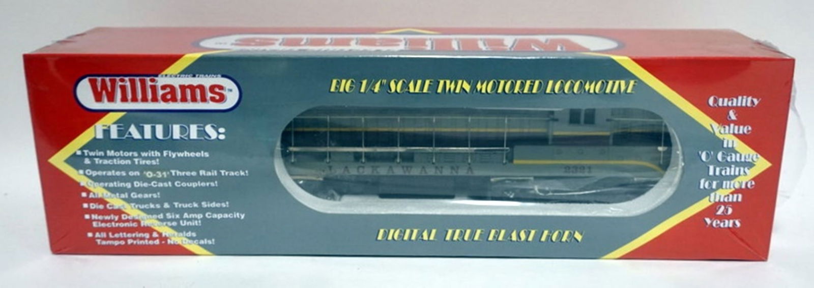 WILLIAMS O GAUGE MODEL TRAIN (1 of 3)