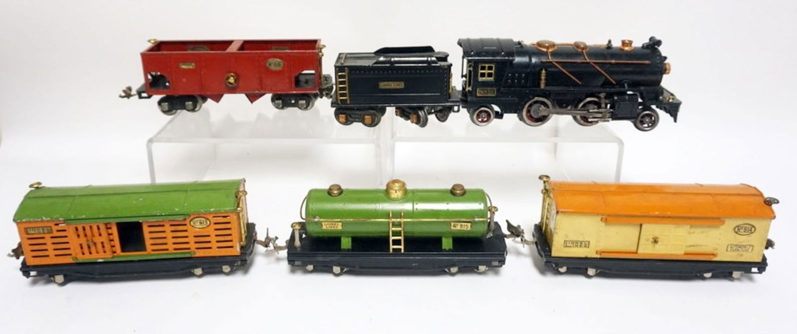 LIONEL O GAUGE TRAIN SET (1 of 6)