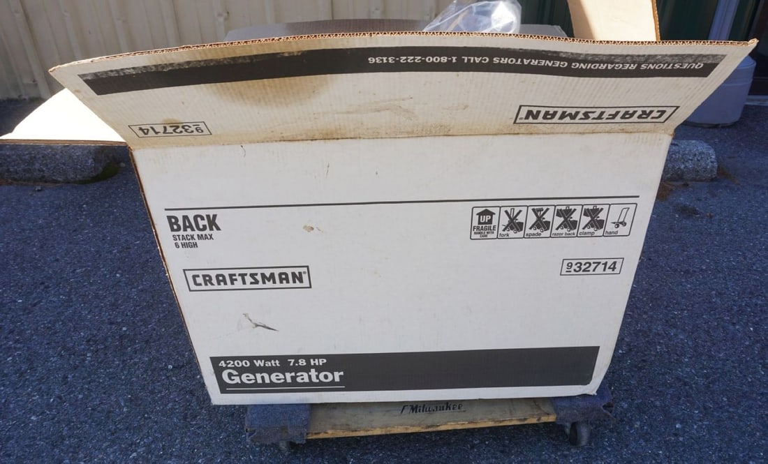 CRAFTSMAN GENERATOR (1 of 4)
