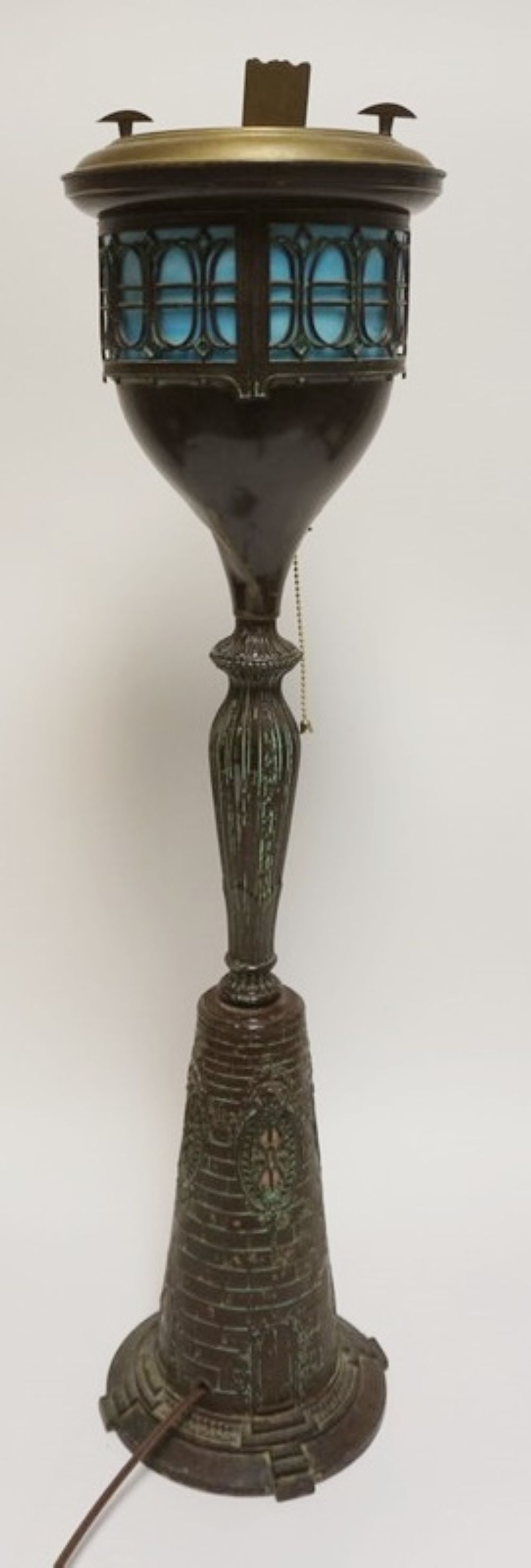 ANTIQUE FLOOR STANDING ASHTRAY (1 of 6)