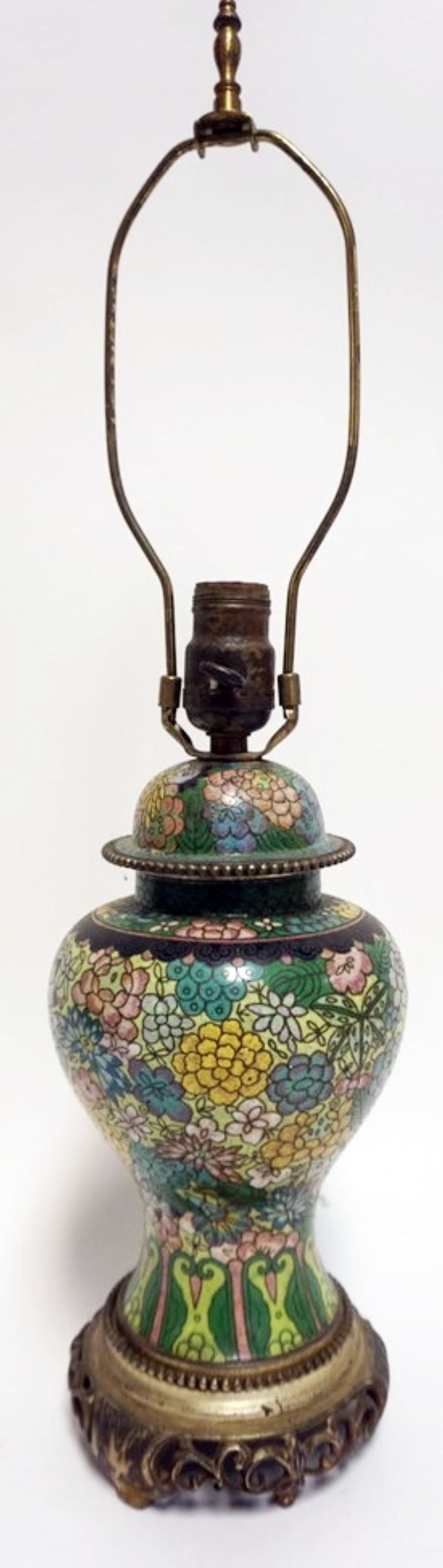 CLOISONNE TABLE LAMP (1 of 4)