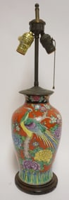 ASIAN PORCELAIN TABLE LAMP