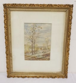 ARTIST SIGNED WATERCOLOR