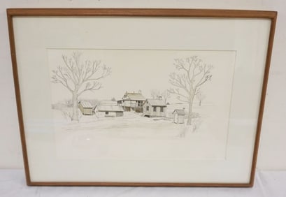 PEN & INK WATERCOLOR