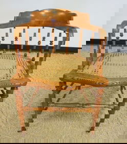 OAK BENTWOOD CANE SEAT CHAIR