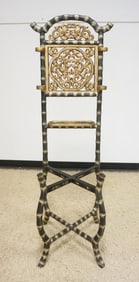 CHINESE FAUX BAMBOO TRAY STAND