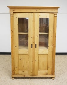 COUNTRY SCRUB PINE 2 DOOR CABINET