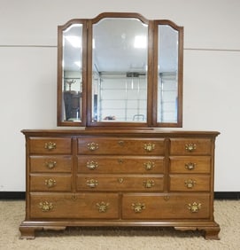 PENNSYLVANIA HOUSE 8 DRAWER CHERRY LOW CHEST
