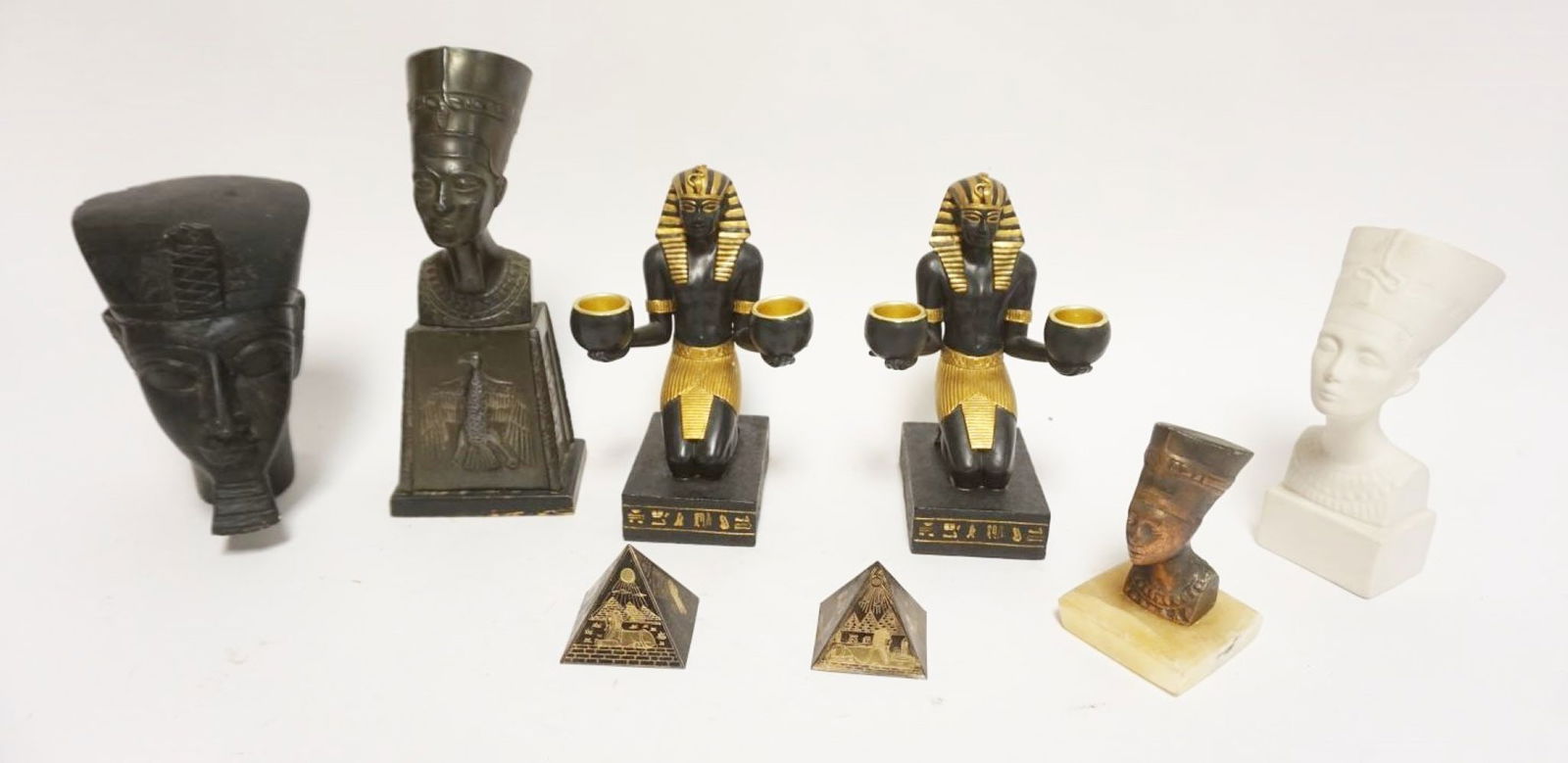 GROUP OF ASSORTED EGYPTIAN STYLE ITEMS (1 of 5)