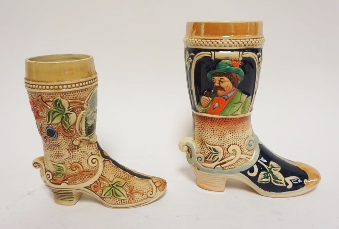 2 GERMAN BOOT MUGS (1 of 3)