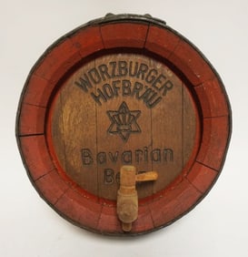 WOOD BAVARIAN BEER KEG