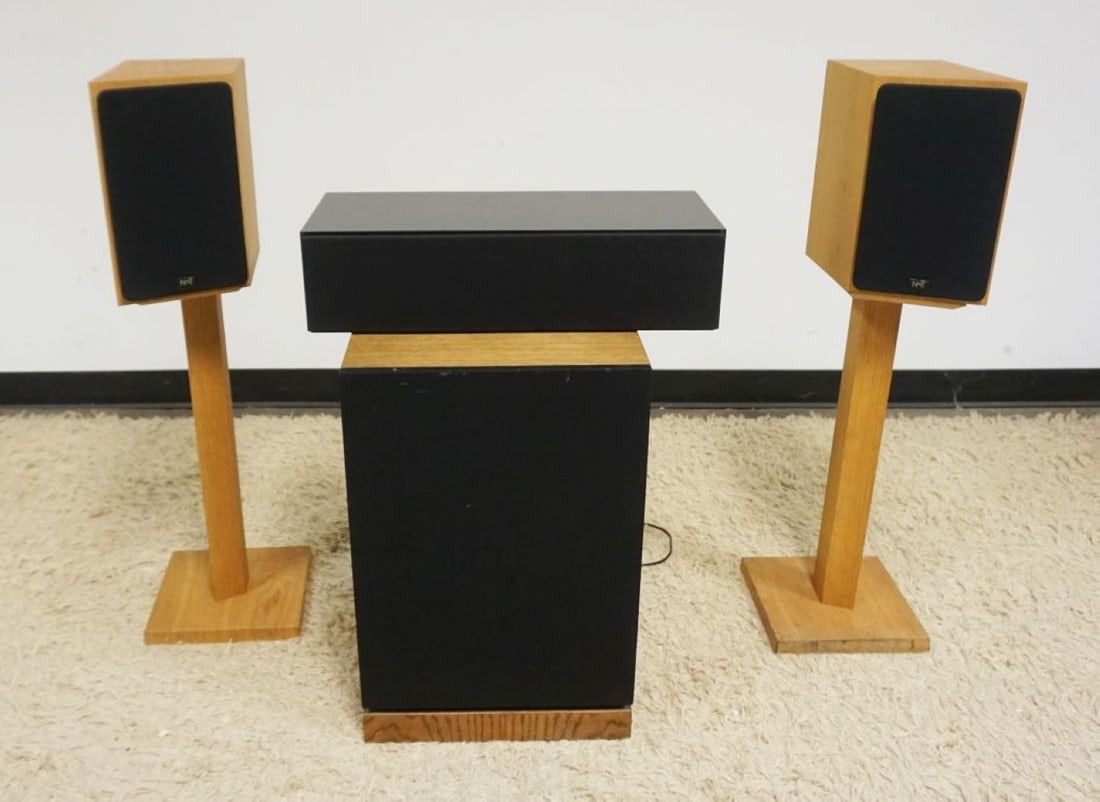 NHT SPEAKERS AND MILLER CREISEL SUBWOOFER (1 of 2)