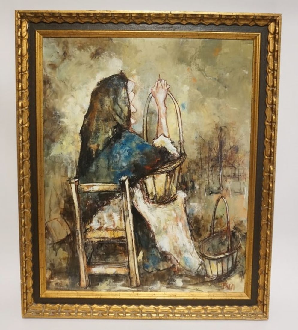 MANUEL MONTON BUNEL OIL PAINTING (1 of 4)