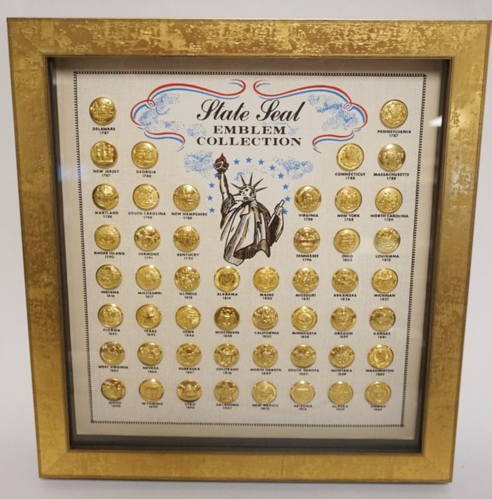 STATE SEAL EMBLEM COLLECTION (1 of 2)
