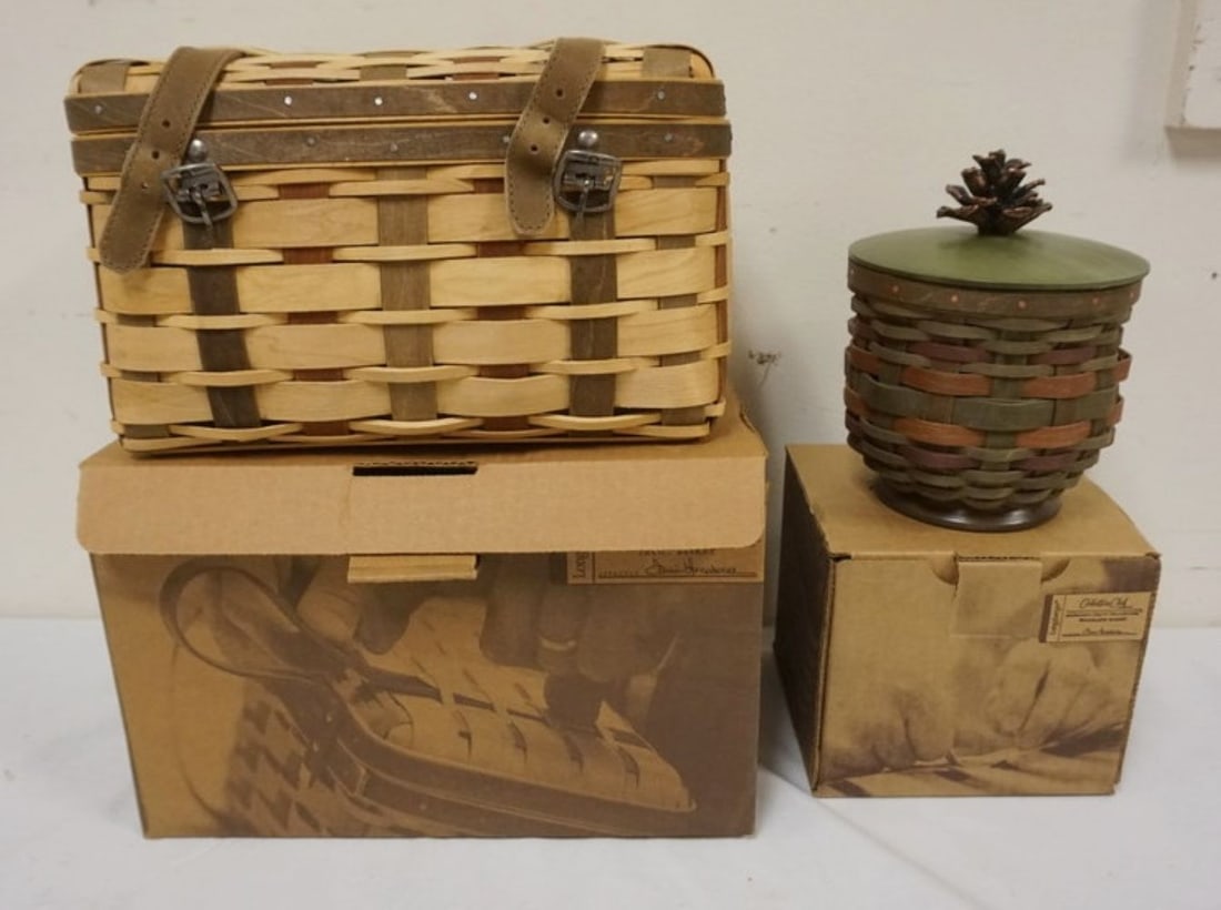ASSORTED LONGABERGER BASKETS (1 of 4)