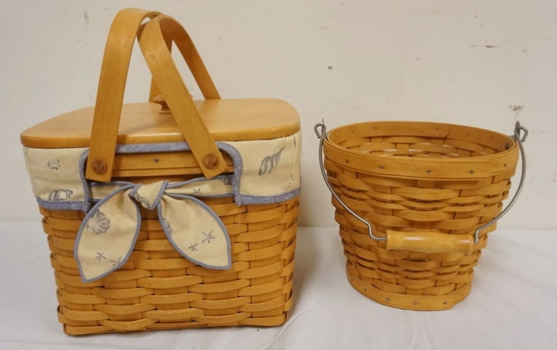 ASSORTED LONGABERGER BASKETS (1 of 3)
